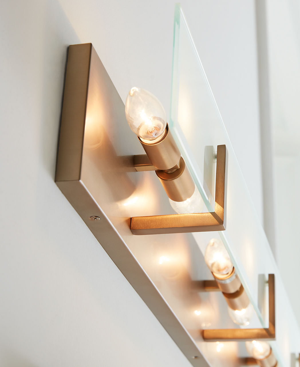 Syll Six Light Wall / Bath Sconce | Satin Brass
