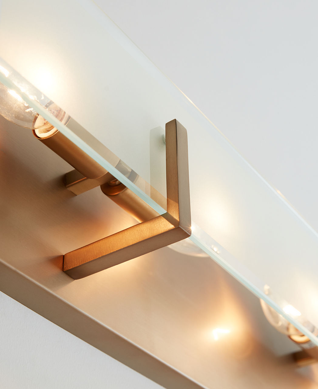 Syll Six Light Wall / Bath Sconce | Satin Brass