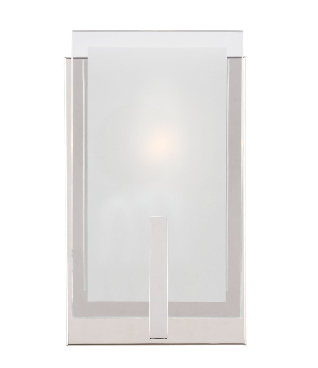 Syll One Light Wall / Bath Sconce | Sconce Chrome
