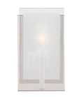 Syll One Light Wall / Bath Sconce | Sconce Chrome Bulbs Included