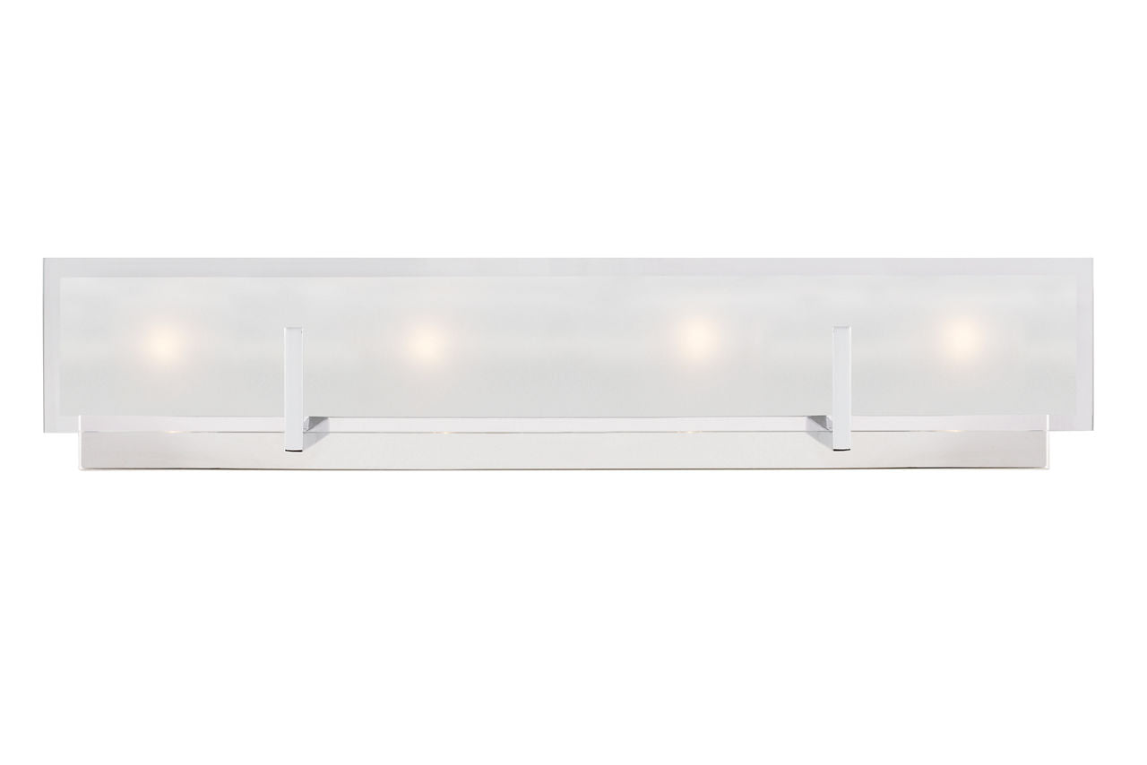 Syll Four Light Wall / Bath Sconce | Chrome