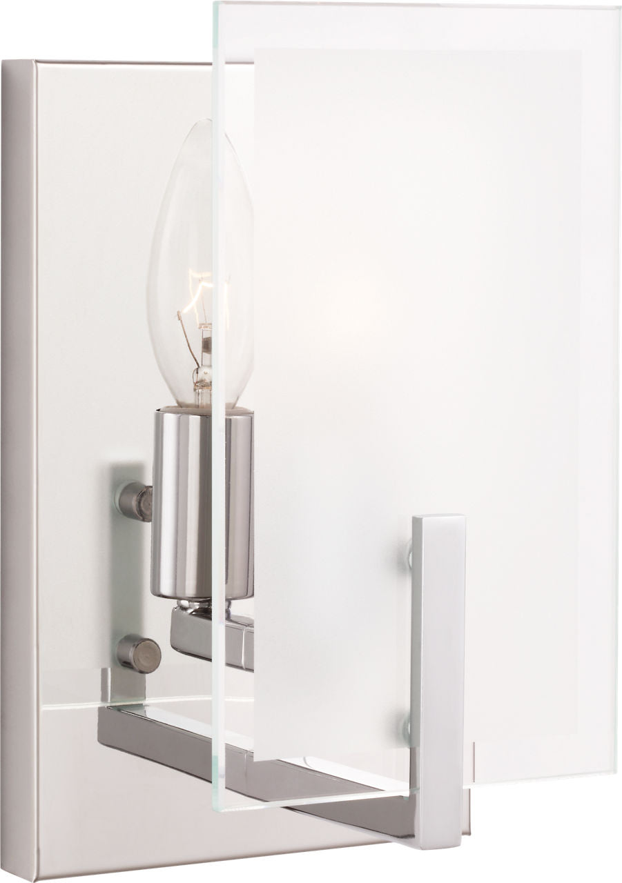 Syll One Light Wall / Bath Sconce | Sconce Chrome