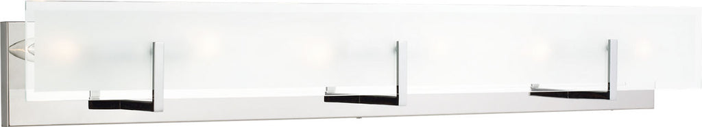 Syll Six Light Wall / Bath Sconce | Chrome Bulbs Included