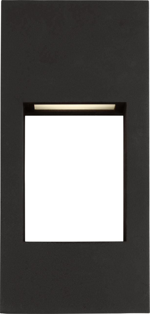 Testa Small LED Outdoor Wall Lantern Black Bulbs Inc