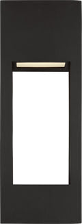 Testa Large LED Outdoor Wall Lantern Black Bulbs Inc