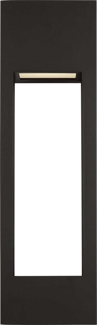 Testa Extra Large LED Outdoor Wall Lantern Black Bulbs Inc