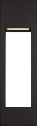 Testa Extra Large LED Outdoor Wall Lantern Black Bulbs Inc