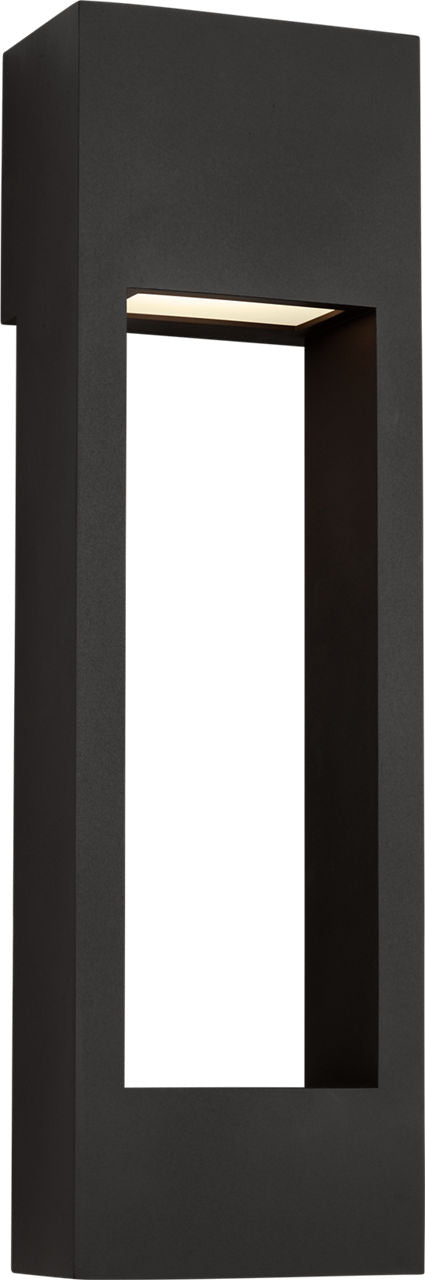 Testa Extra Large LED Outdoor Wall Lantern Black Bulbs Inc