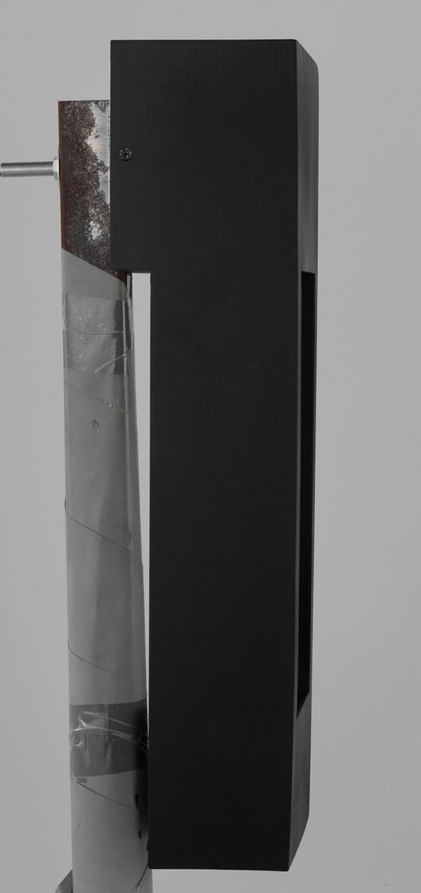 Testa Extra Large LED Outdoor Wall Lantern Black Bulbs Inc