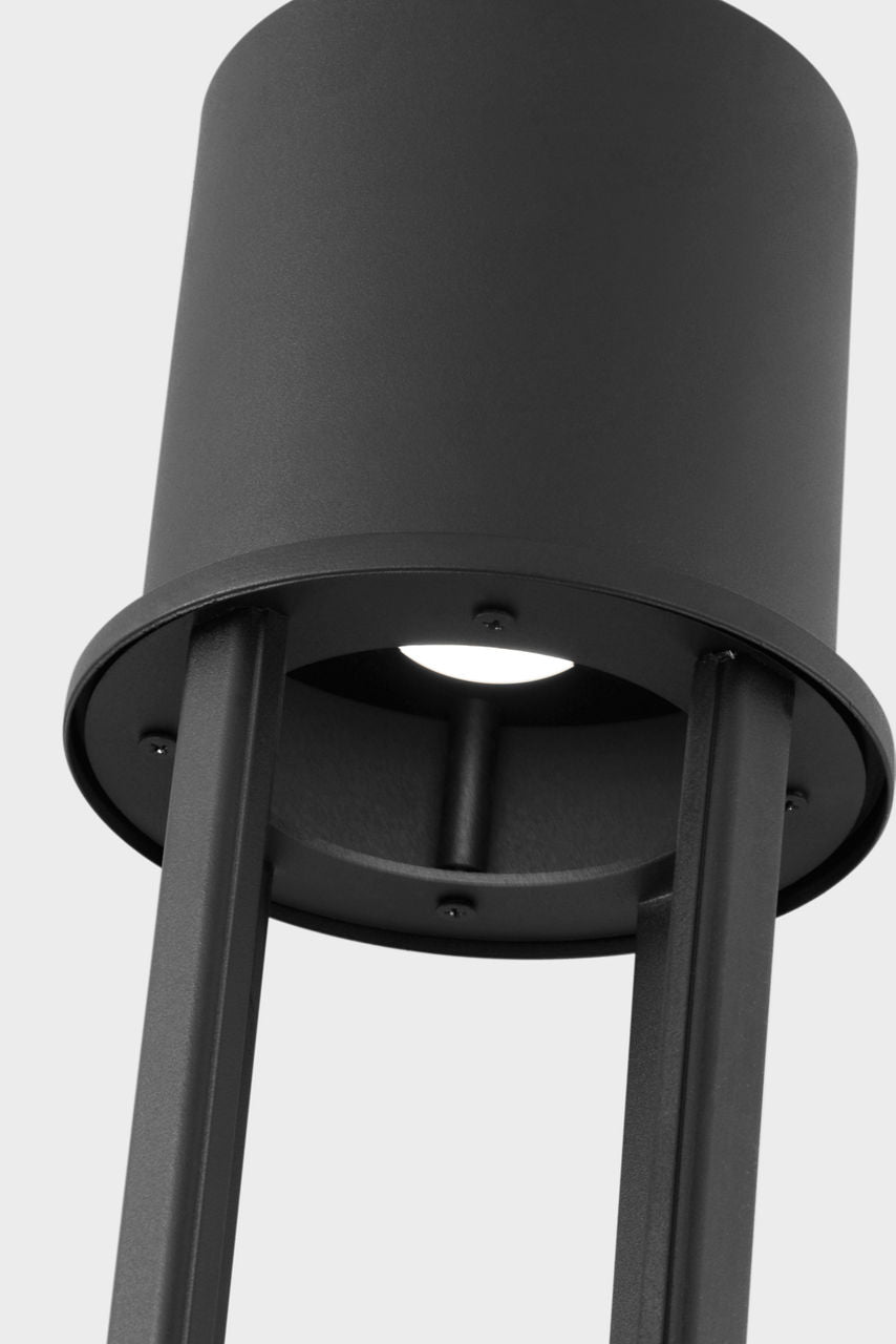 Union LED Outdoor Post Black Bulbs Included