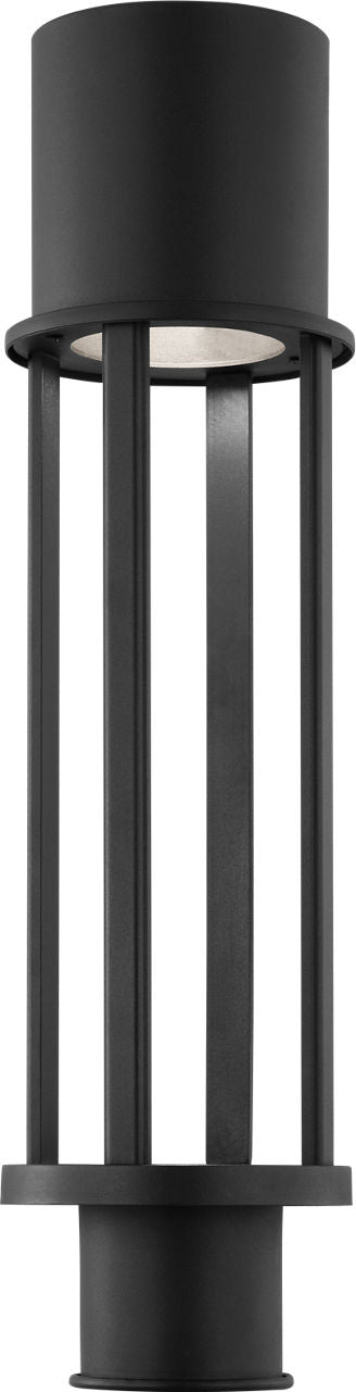 Union LED Outdoor Post Black Bulbs Included