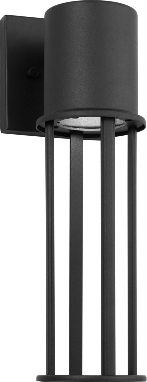 Union Medium LED Outdoor Wall Lantern Black Bulbs Inc