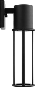 Union Medium LED Outdoor Wall Lantern Black Bulbs Inc