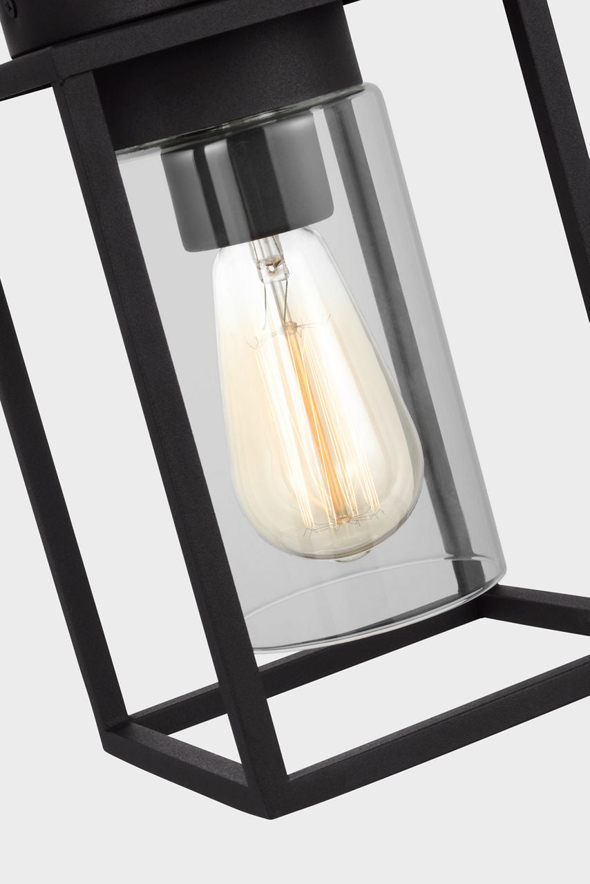Vado One Light Outdoor Flush Mount Black