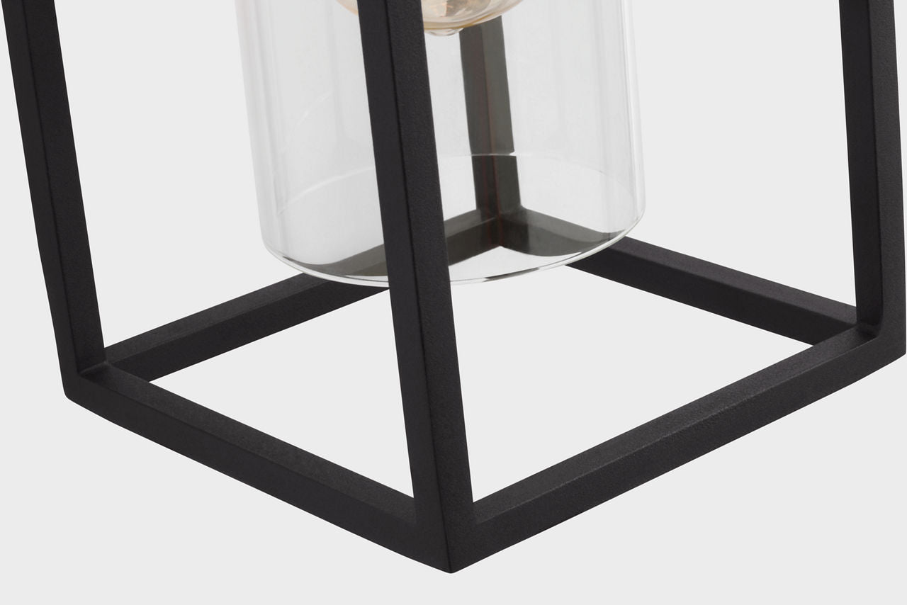 Vado Medium One Light Outdoor Wall Lantern Black Bulbs Included