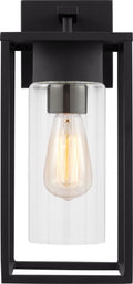 Vado Medium One Light Outdoor Wall Lantern Black Bulbs Included