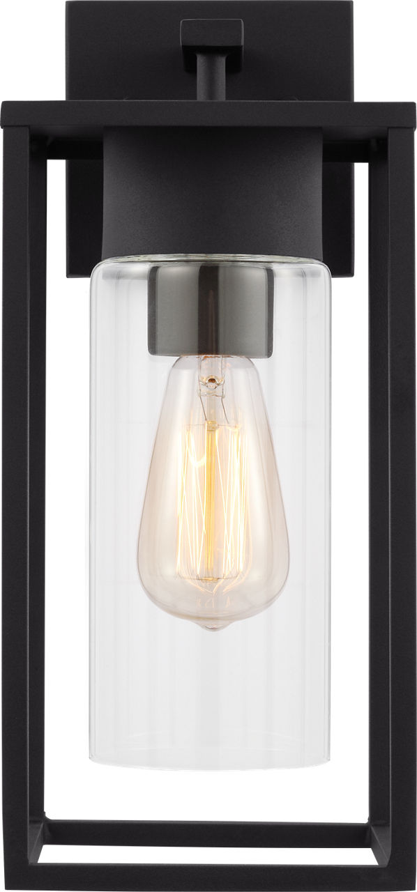 Vado Medium One Light Outdoor Wall Lantern Black Bulbs Included