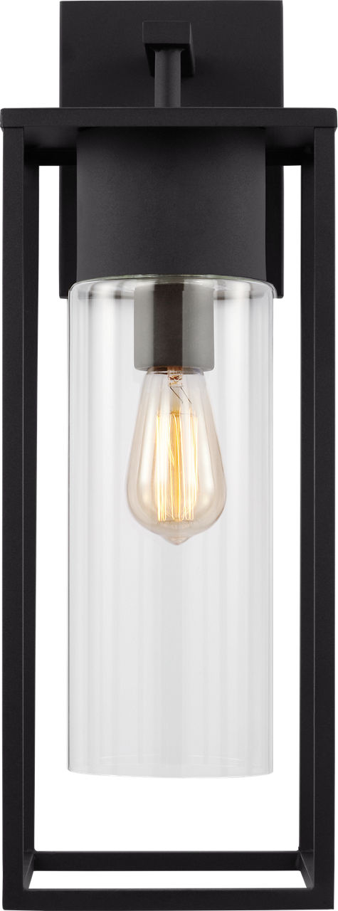 Vado Extra Large One Light Outdoor Wall Lantern Black Bulbs Inc