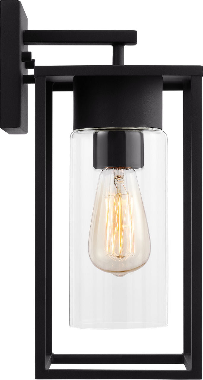Vado Medium One Light Outdoor Wall Lantern Black