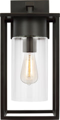 Vado Large One Light Outdoor Wall Lantern Antique Bronze