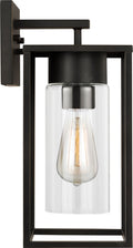 Vado Medium One Light Outdoor Wall Lantern Antique Bronze Bulbs Inc