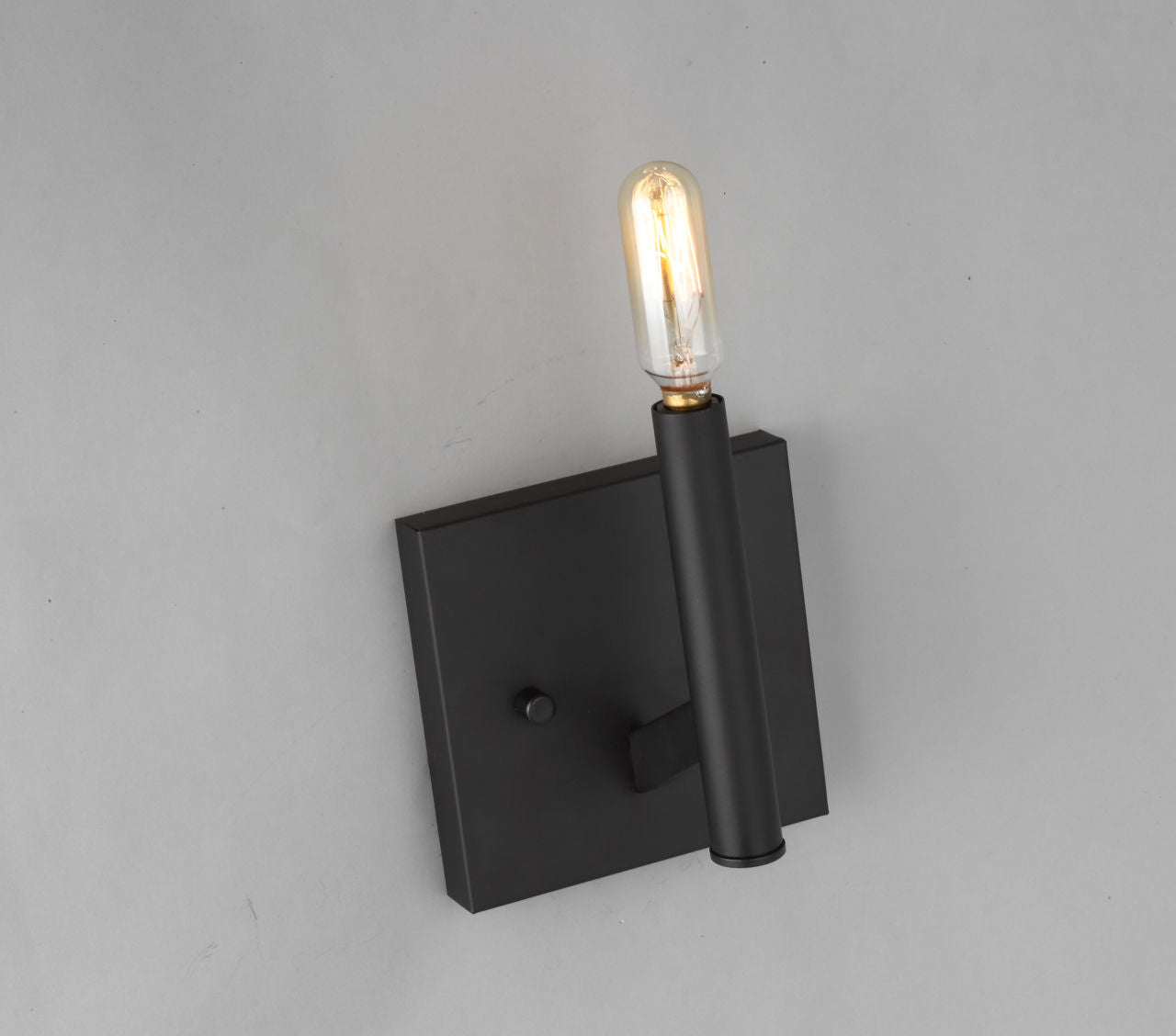 Vector One Light Wall / Bath Sconce Midnight Black