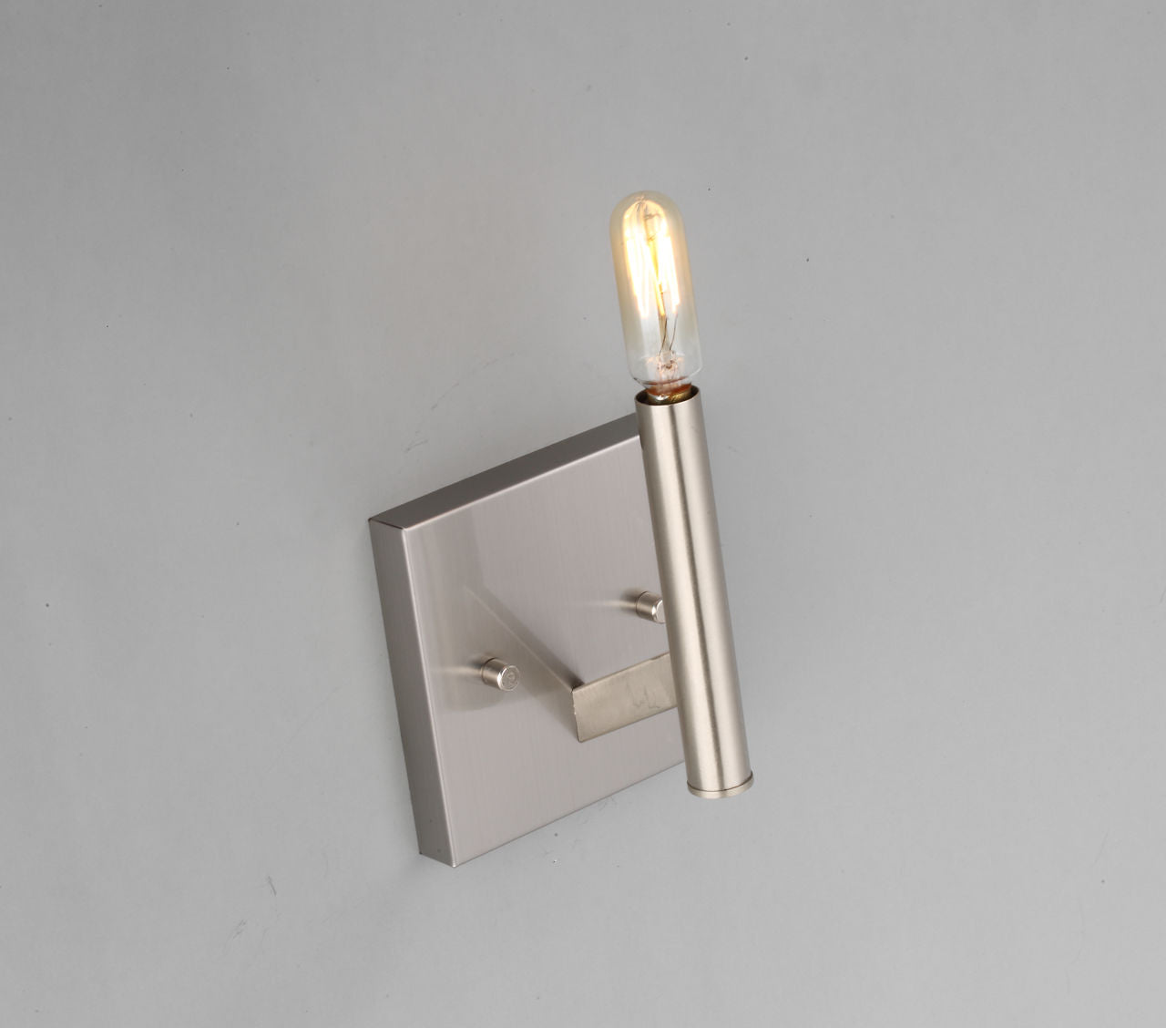 Vector One Light Wall / Bath Sconce Brushed Nickel