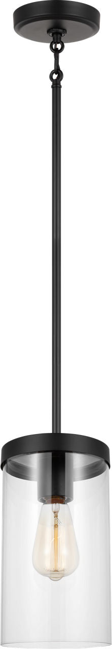 Zire One Light Pendant | Pewter Bronze Bulbs Included