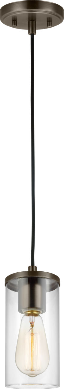 Zire One Light Mini-Pendant | Pewter Bronze