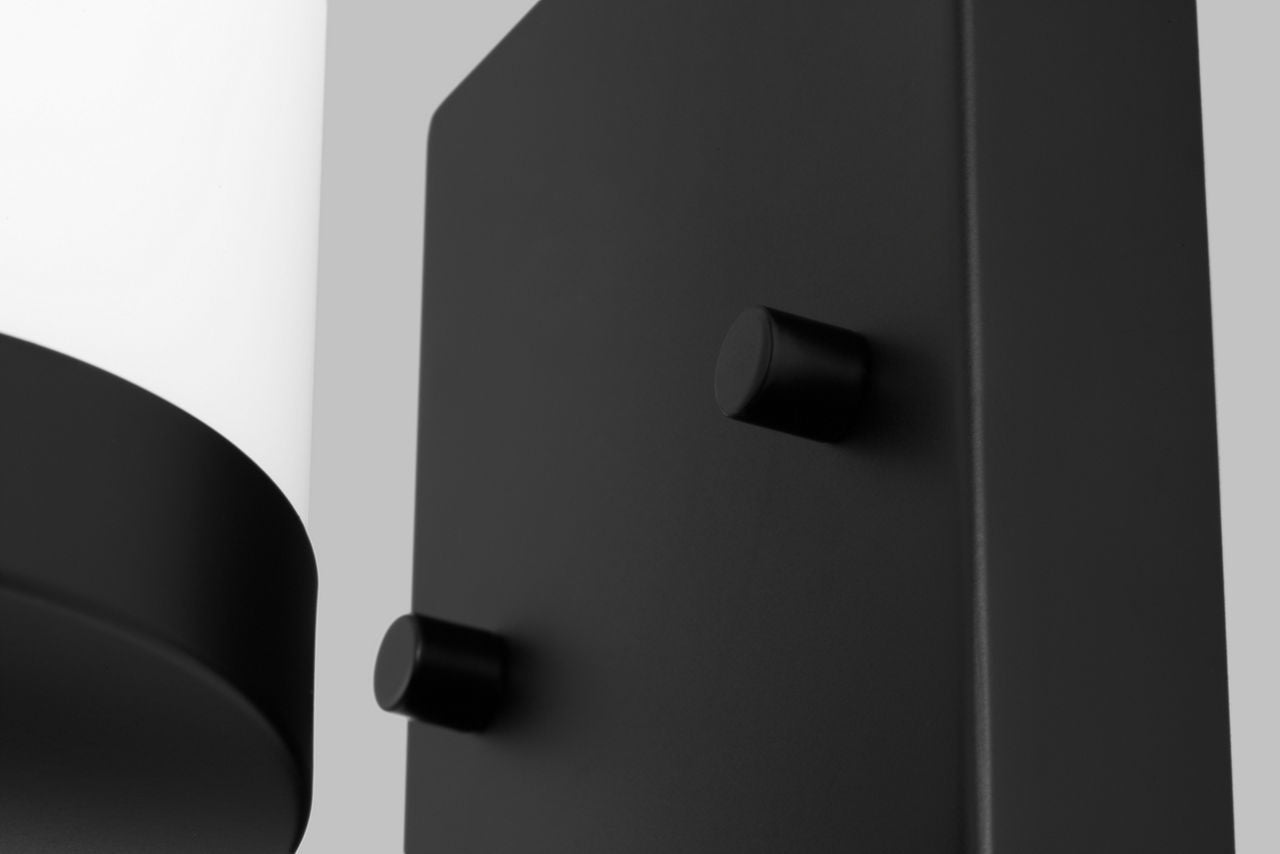 Zire One Light Wall / Bath Sconce | Midnight Black