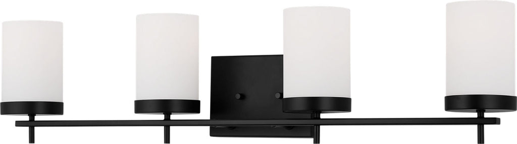 Zire Four Light Bath Midnight Black