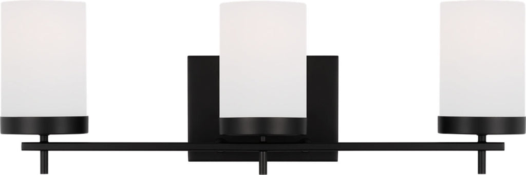 Zire Three Light Bath Midnight Black