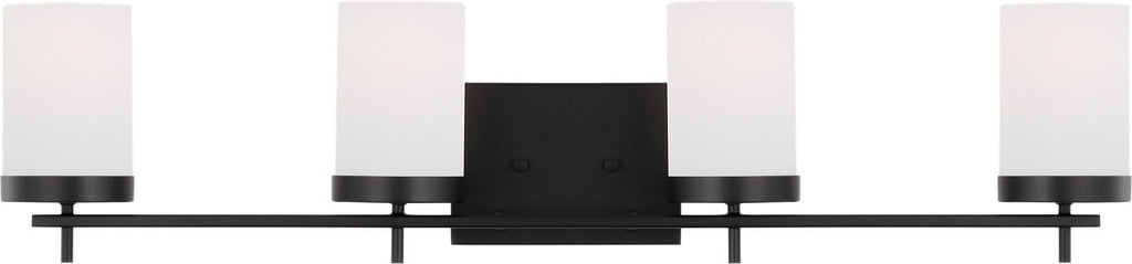 Zire Four Light Bath Midnight Black