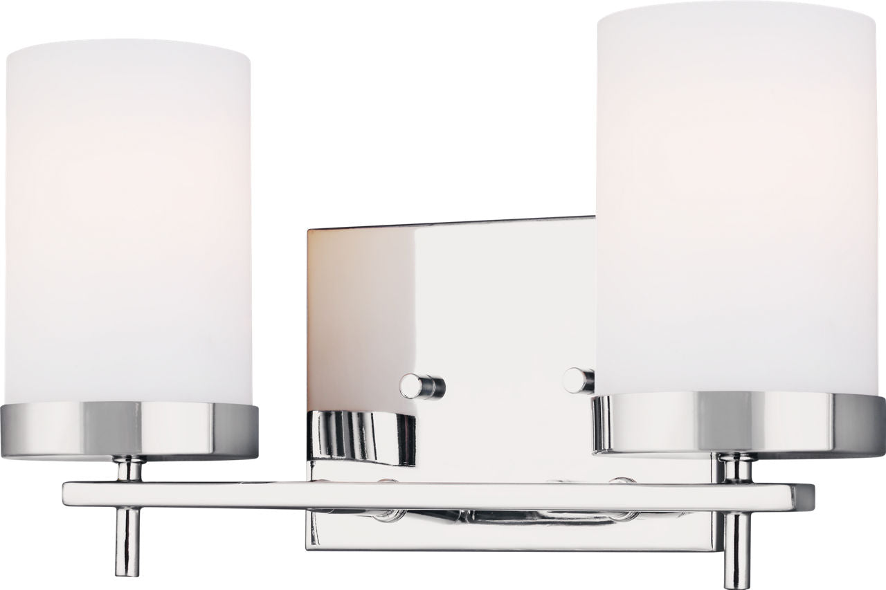 Zire Two Light Bath Chrome