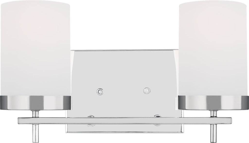 Zire Two Light Bath Chrome