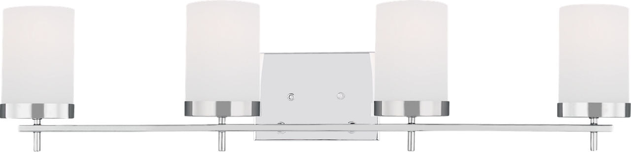 Zire Four Light Bath Chrome