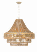 Silas 30'' Burnished Silver Chandelier