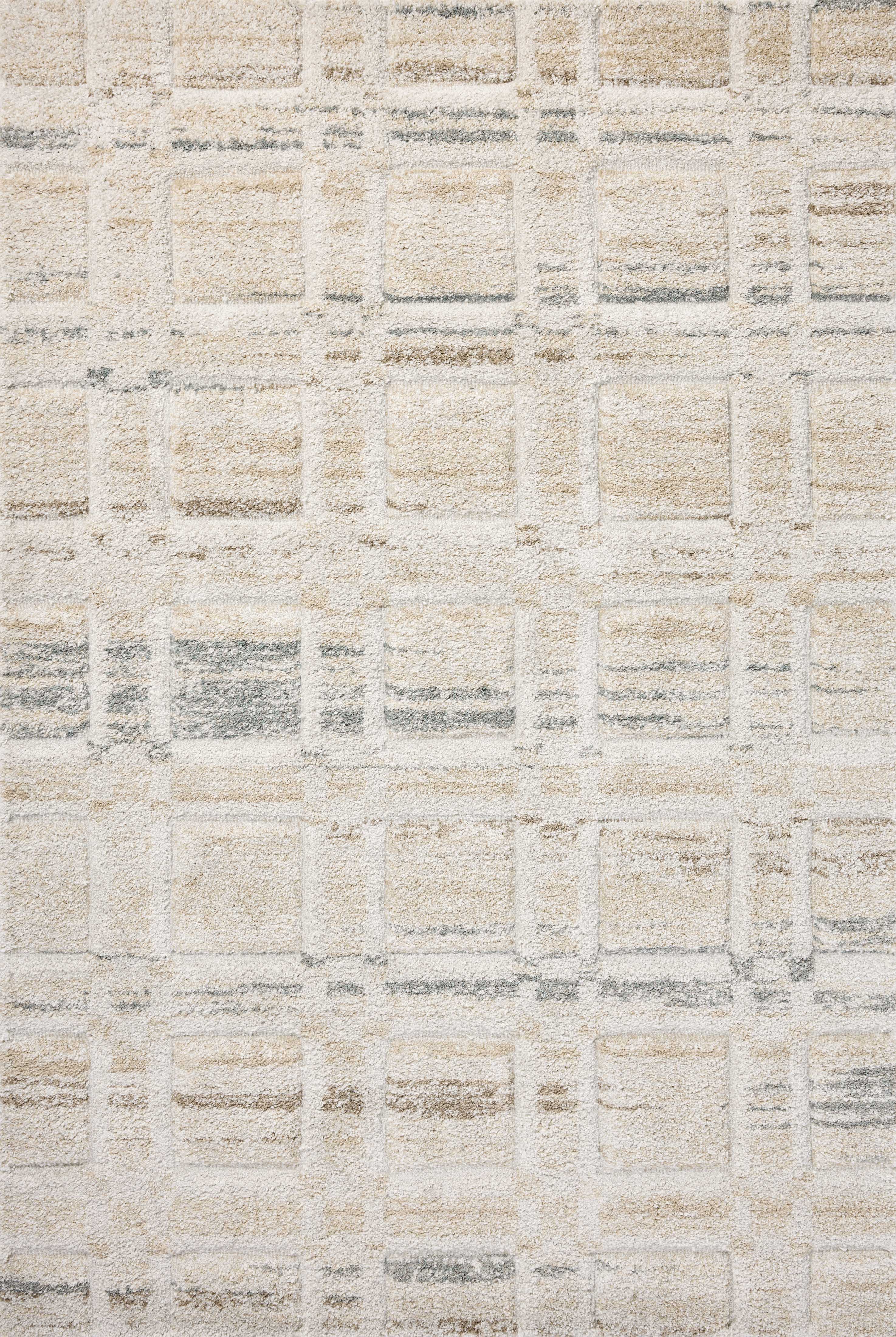 Loloi | Silas Collection | Bone / Multi | SLA-04