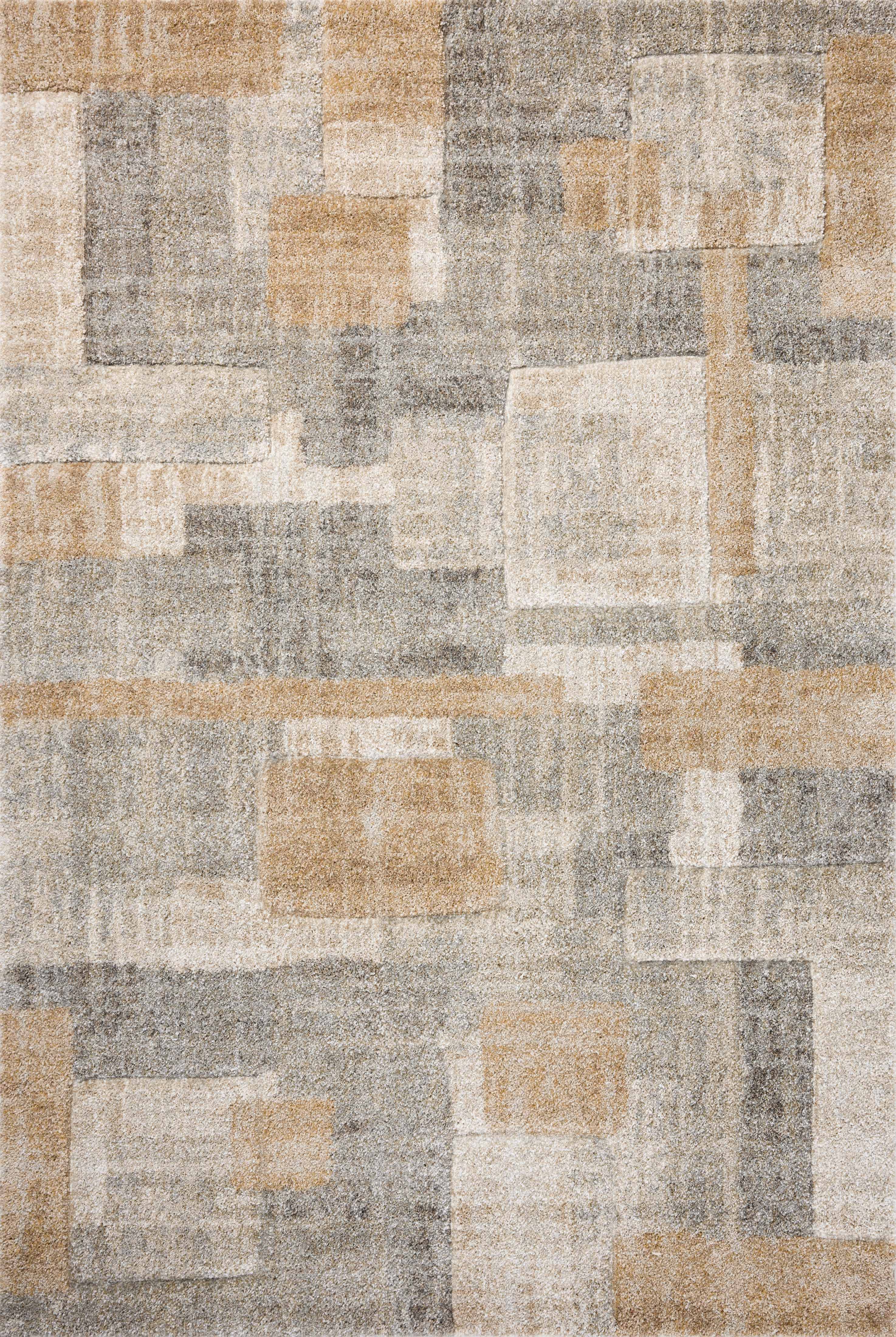 Loloi | Silas Collection | Stone / Wheat | SLA-06