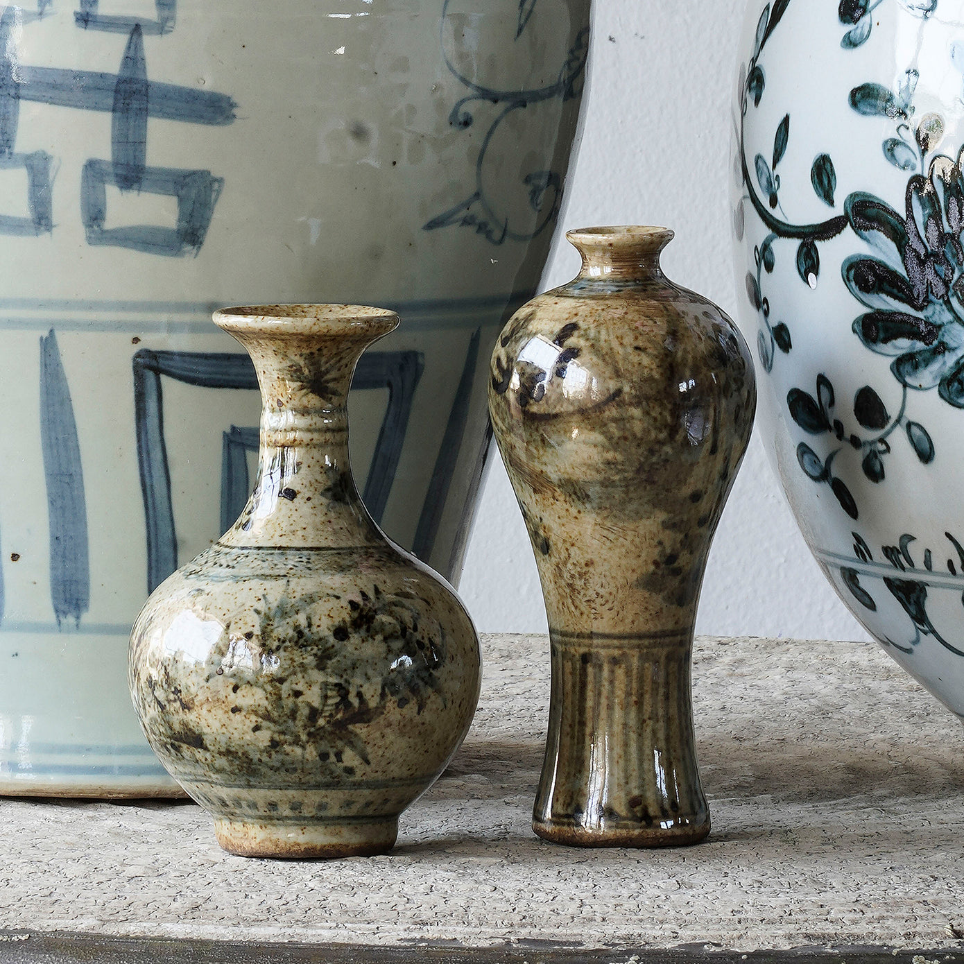 Jingdezhen Hand-Painted Bud Vase | Bird