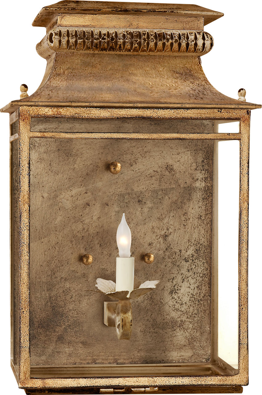 Flea Market Lantern | Gilded Iron