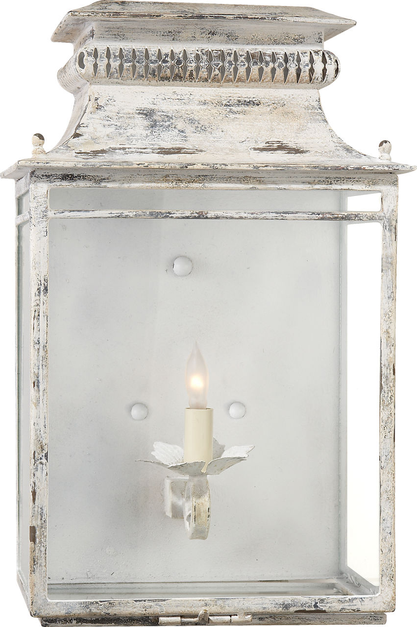 Flea Market Lantern | Old White