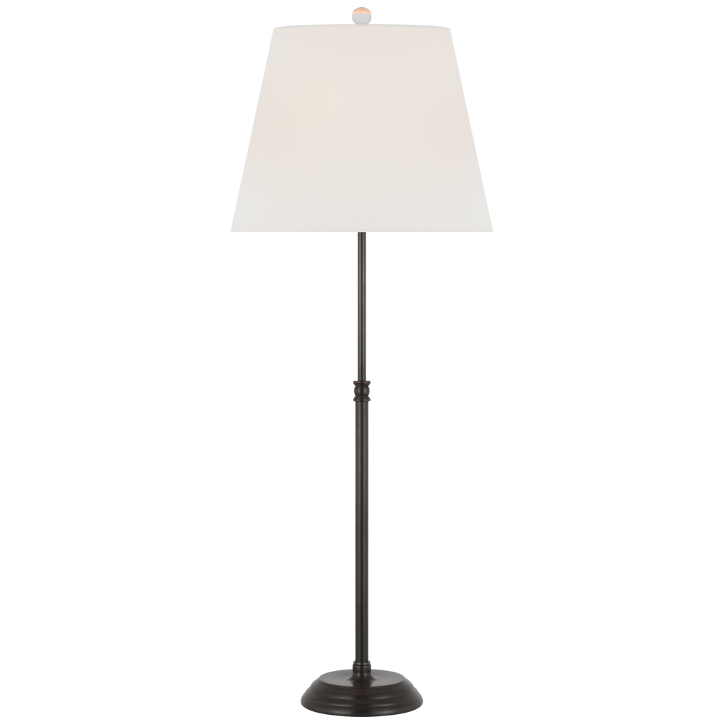 Wyatt 29" Buffet Lamp | Bronze | Linen Shade
