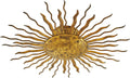 RÃ© Flush Mount | Gilded Iron