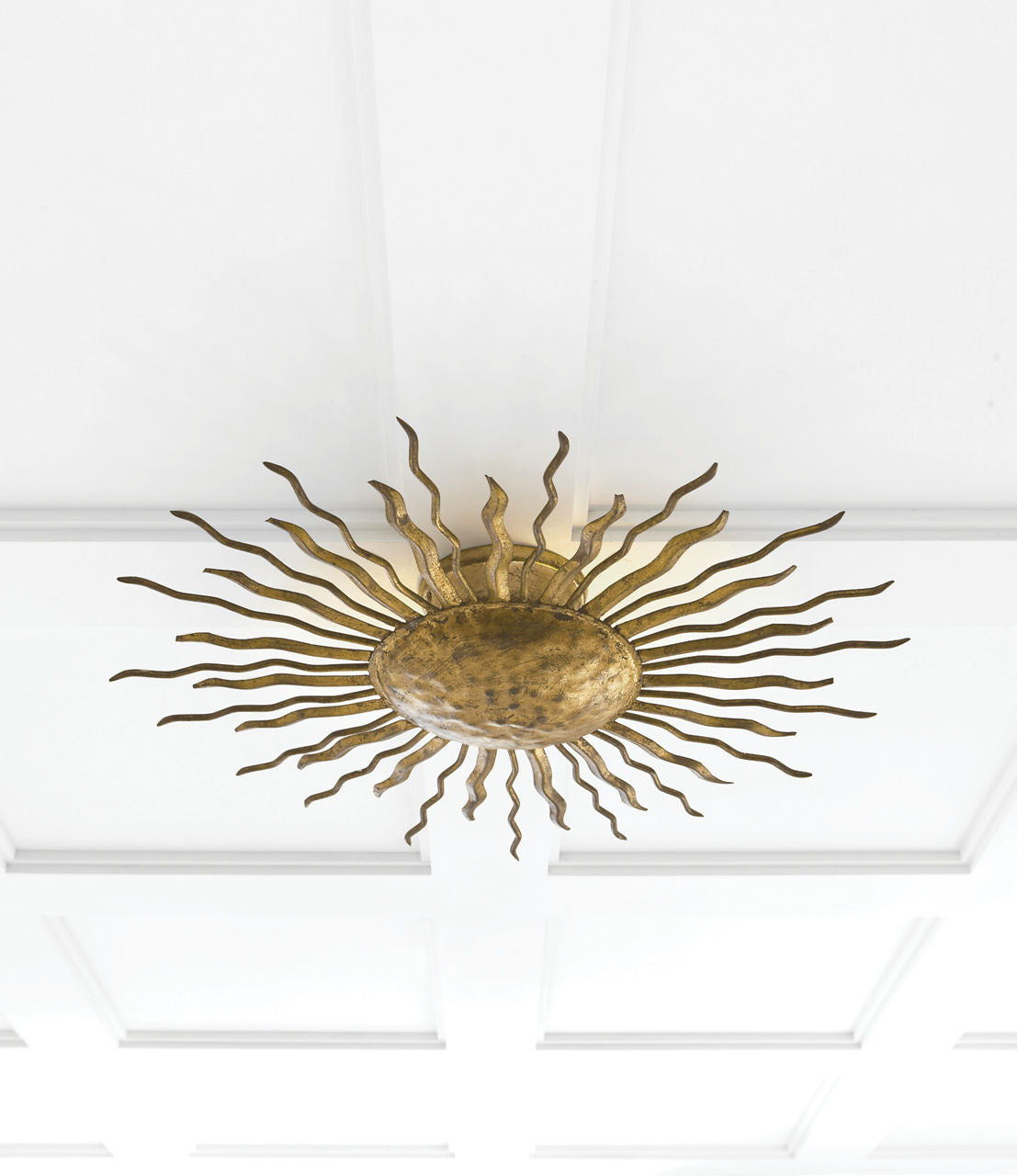 RÃ© Flush Mount | Gilded Iron
