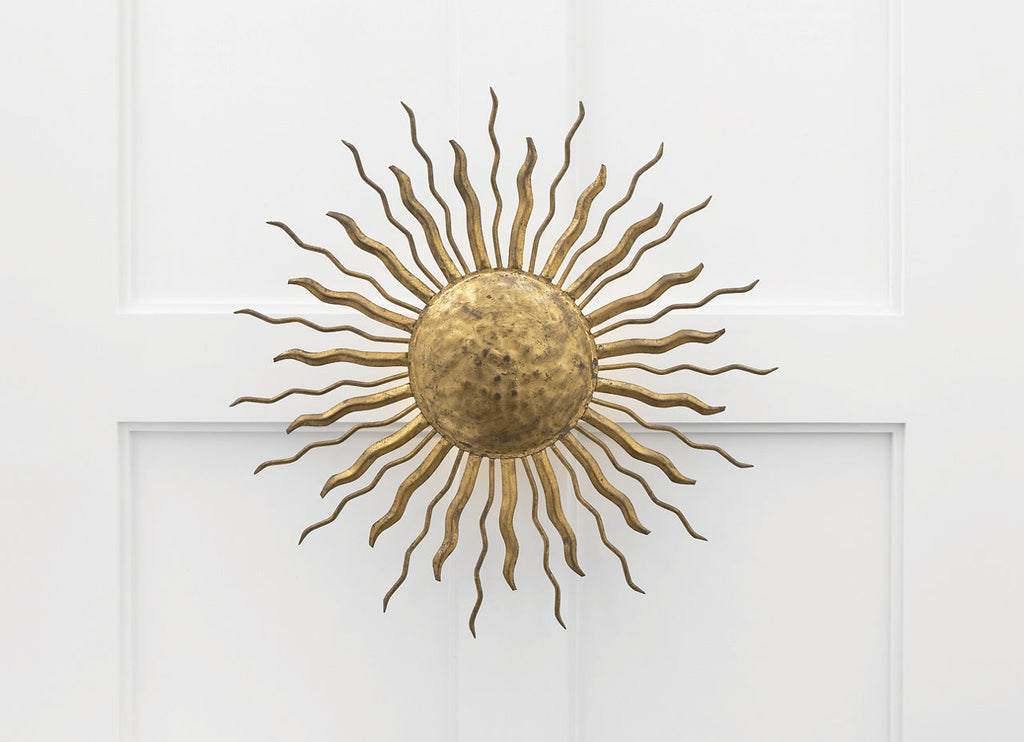 RÃ© Flush Mount | Gilded Iron