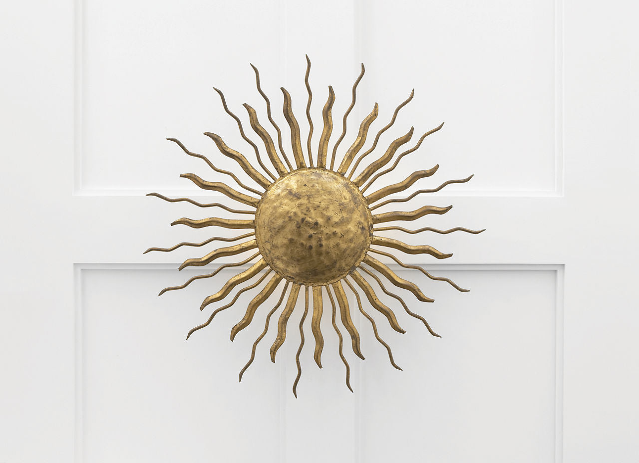 RÃ© Flush Mount | Gilded Iron
