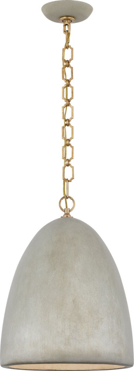 Elliot Medium Dome Pendant | Portland Gray