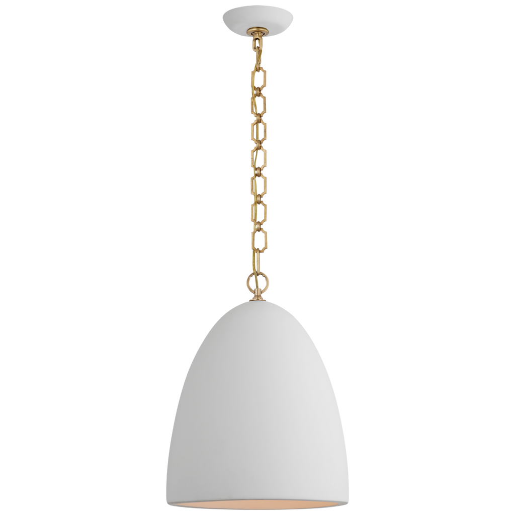 Elliot Medium Dome Pendant | Matte White