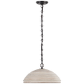Emerson 16" Pendant | Bronze | Ash Rattan Shade